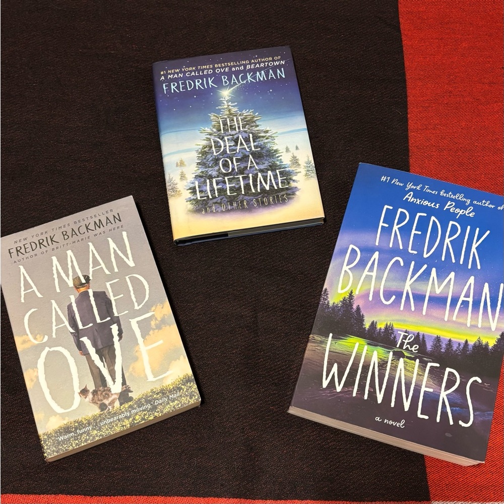 Fredrik Backman Book Set